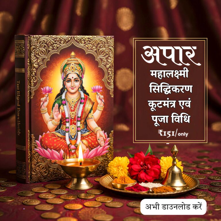Appaar Mahalaxmi Siddhikaran Kootmantra and Puja Vidhi