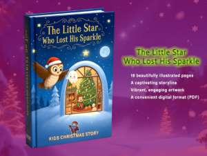 The Little Star Who Lost His Sparkle-Kids Storybook