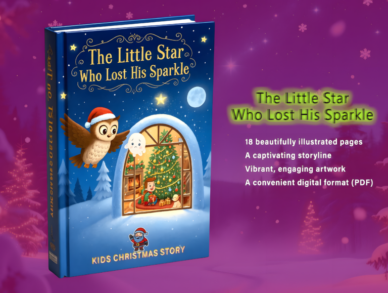 The Little Star Who Lost His Sparkle-Kids Storybook