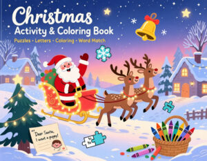 Christmas Activity & Coloring Book
